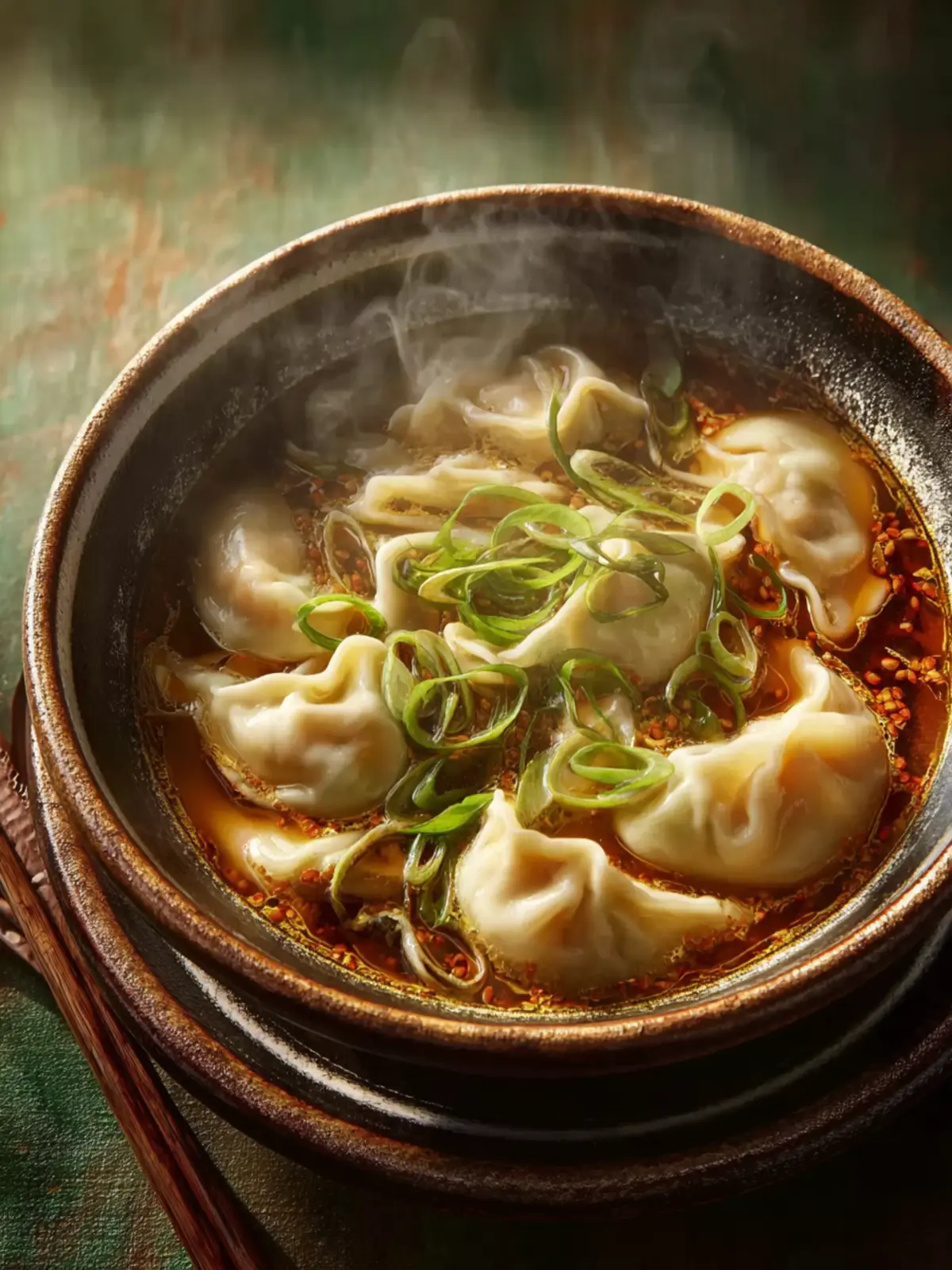 Gyoza Soup (Japanese Dumpling Soup) First Image