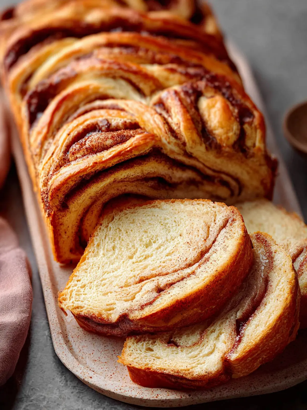 Homemade Cinnamon Swirl Bread First Image