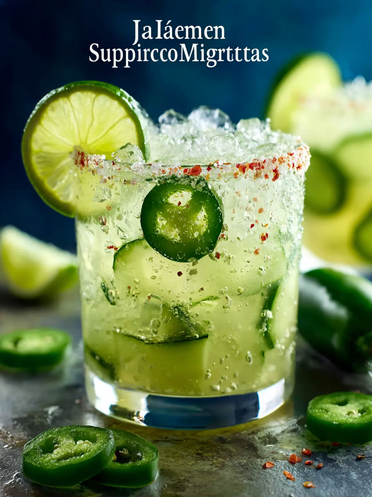 Jalapeño Cucumber Margaritas First Image