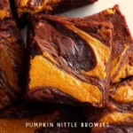 Pumpkin Nutella Swirl Brownies First Image