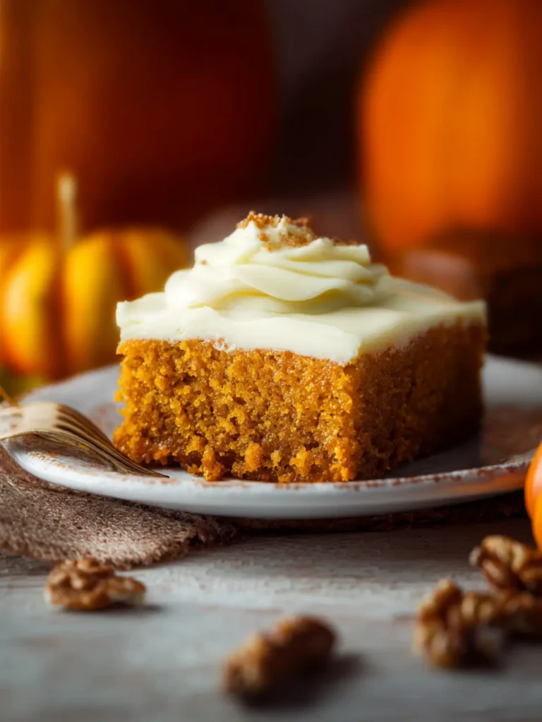 Pumpkin Sheet Cake [+Video] First Image