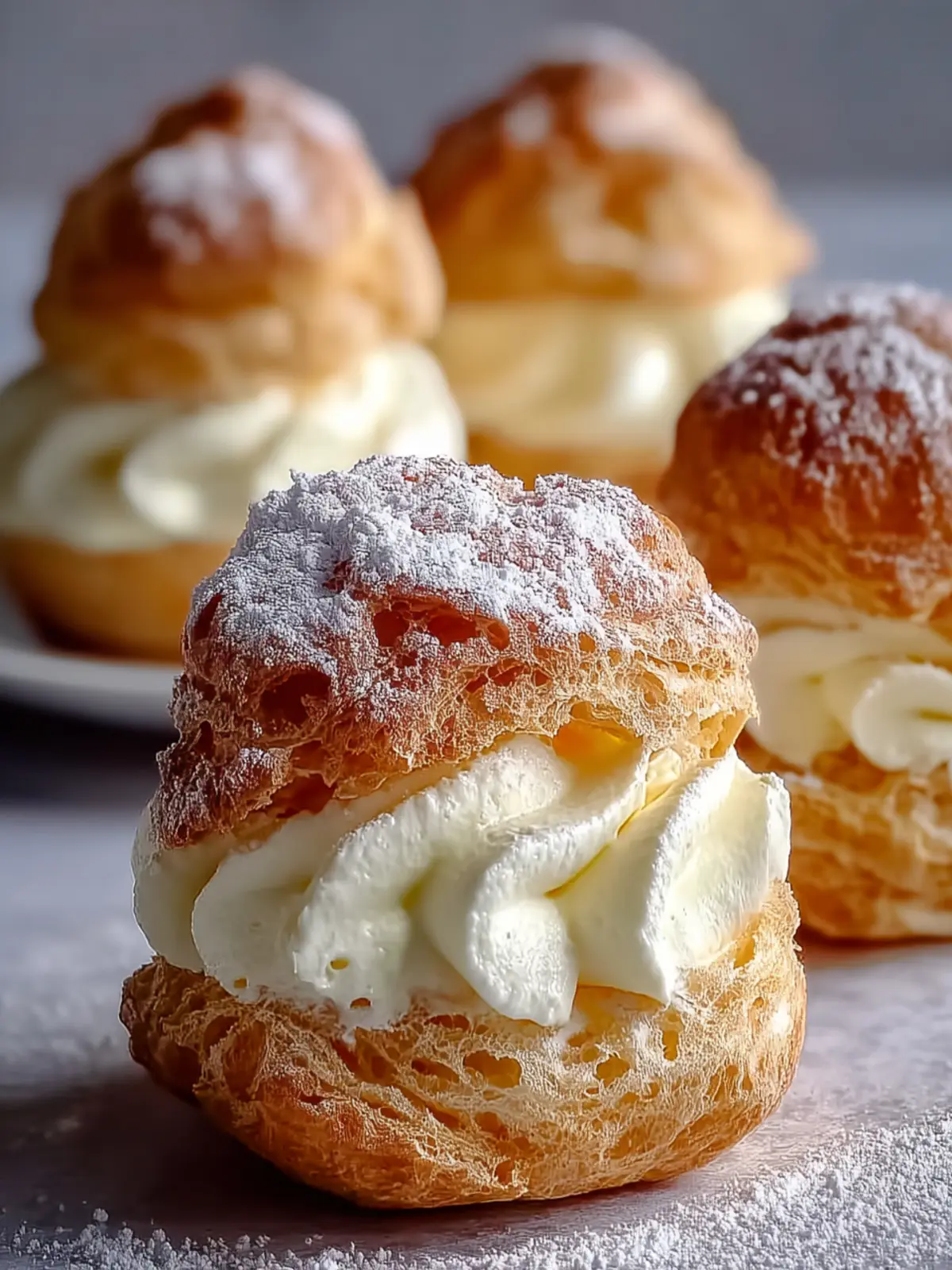 easy homemade cream puffs First Image