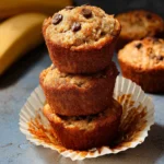 Almond Flour Banana Muffins First Image