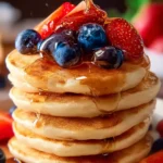 Almond Milk Pancakes First Image