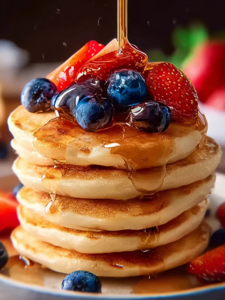 Almond Milk Pancakes First Image