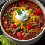 Best Crockpot Ground Beef Taco Soup First Image