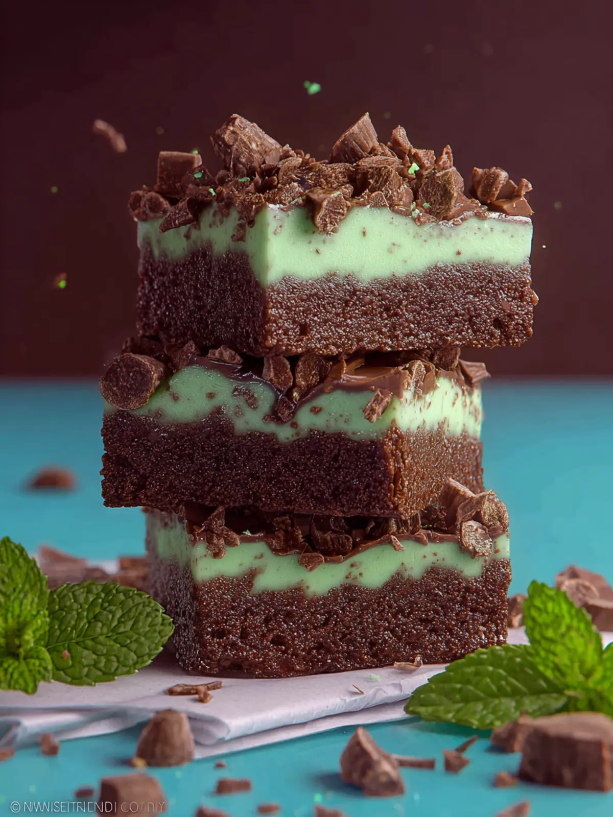 Chocolate Mint Bars First Image