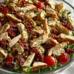 Easy Tuscan Chicken Salad with Sun-Dried Tomatoes First Image