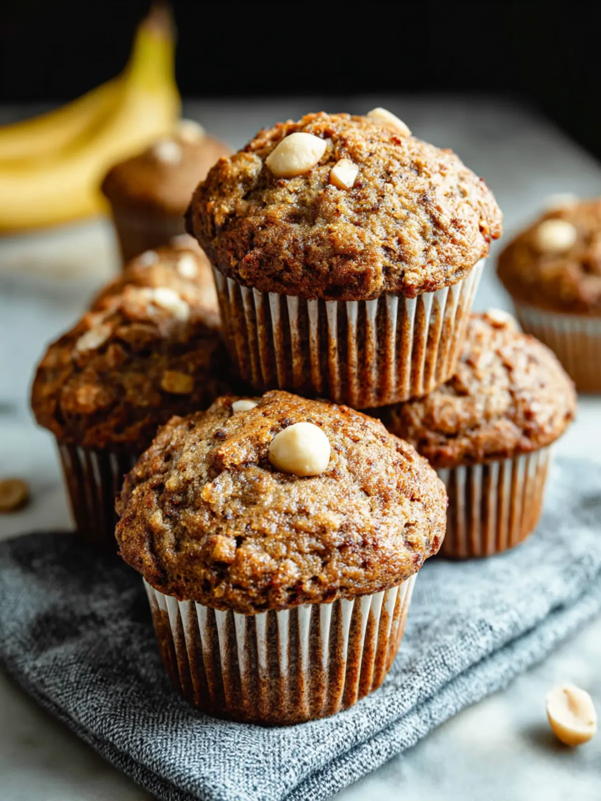 Irresistible Healthy Banana Muffins for Guilt-Free Indulgence First Image
