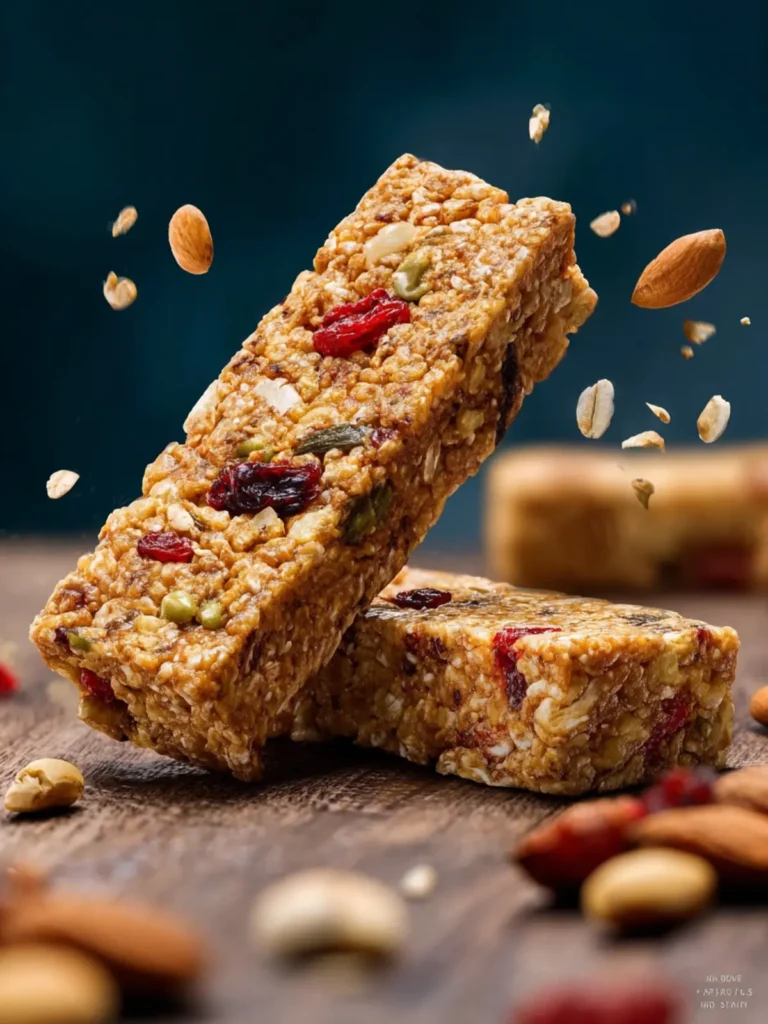 No-Bake Granola Bars First Image