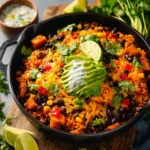 One Skillet Sweet Potato Burrito Bowls First Image