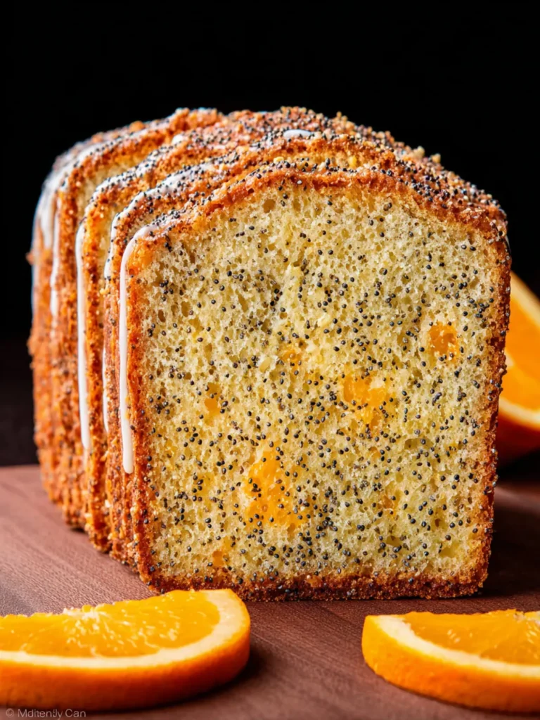 Orange Poppy Seed Bread First Image