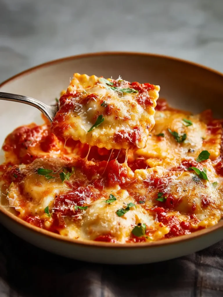 Slow Cooker Ravioli Lasagna First Image