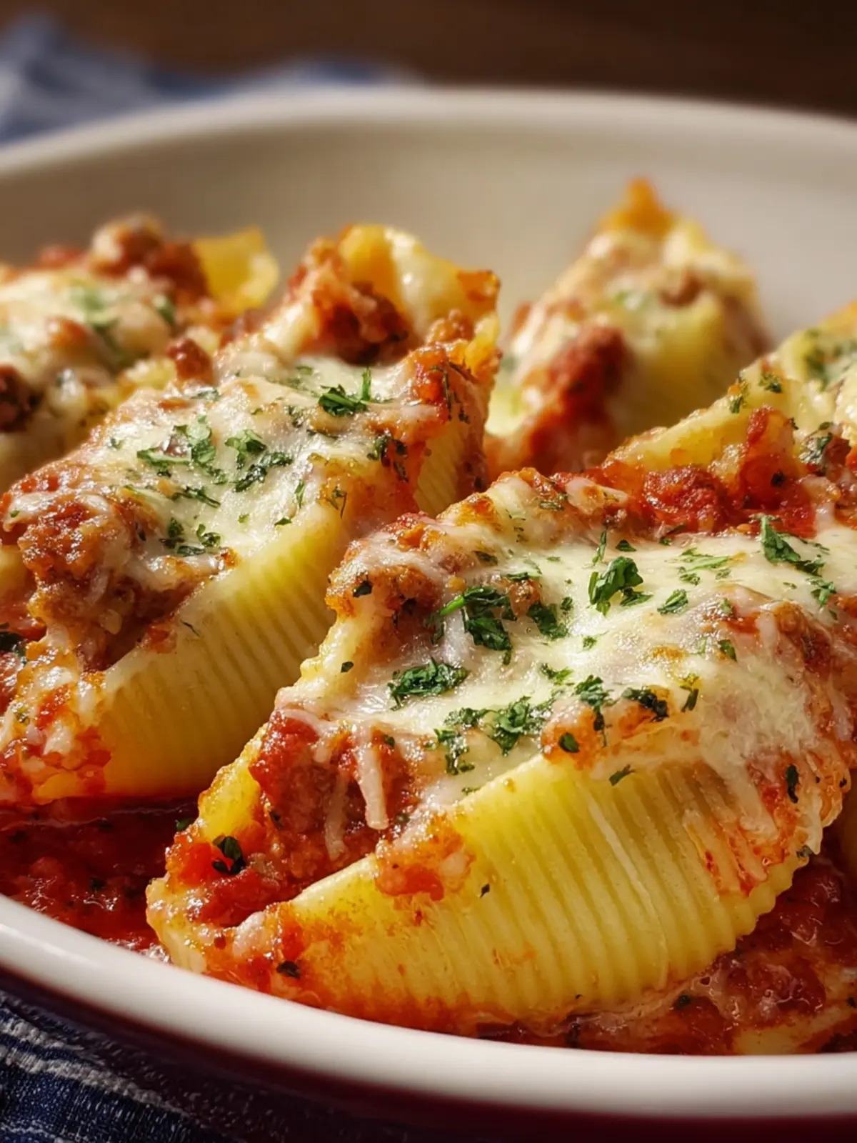 baked stuffed shells First Image