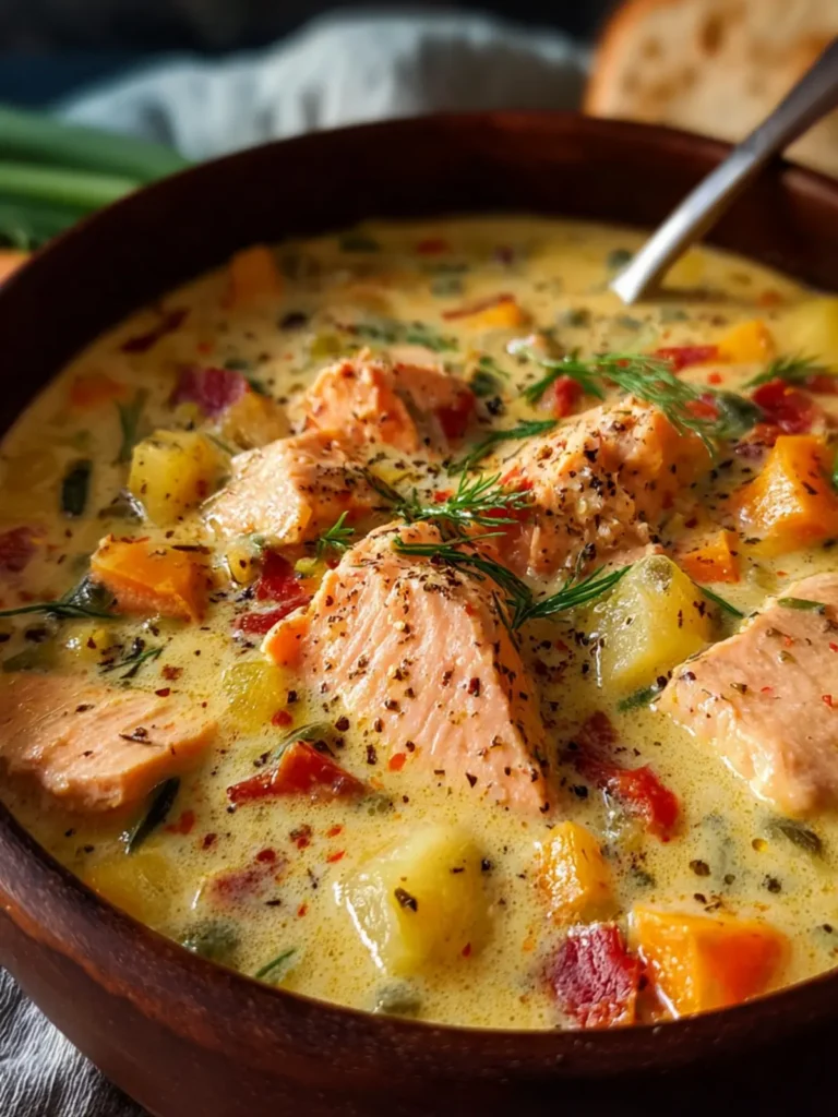 easy salmon chowder First Image