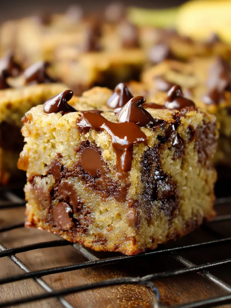 Chocolate Chip Banana Bars First Image