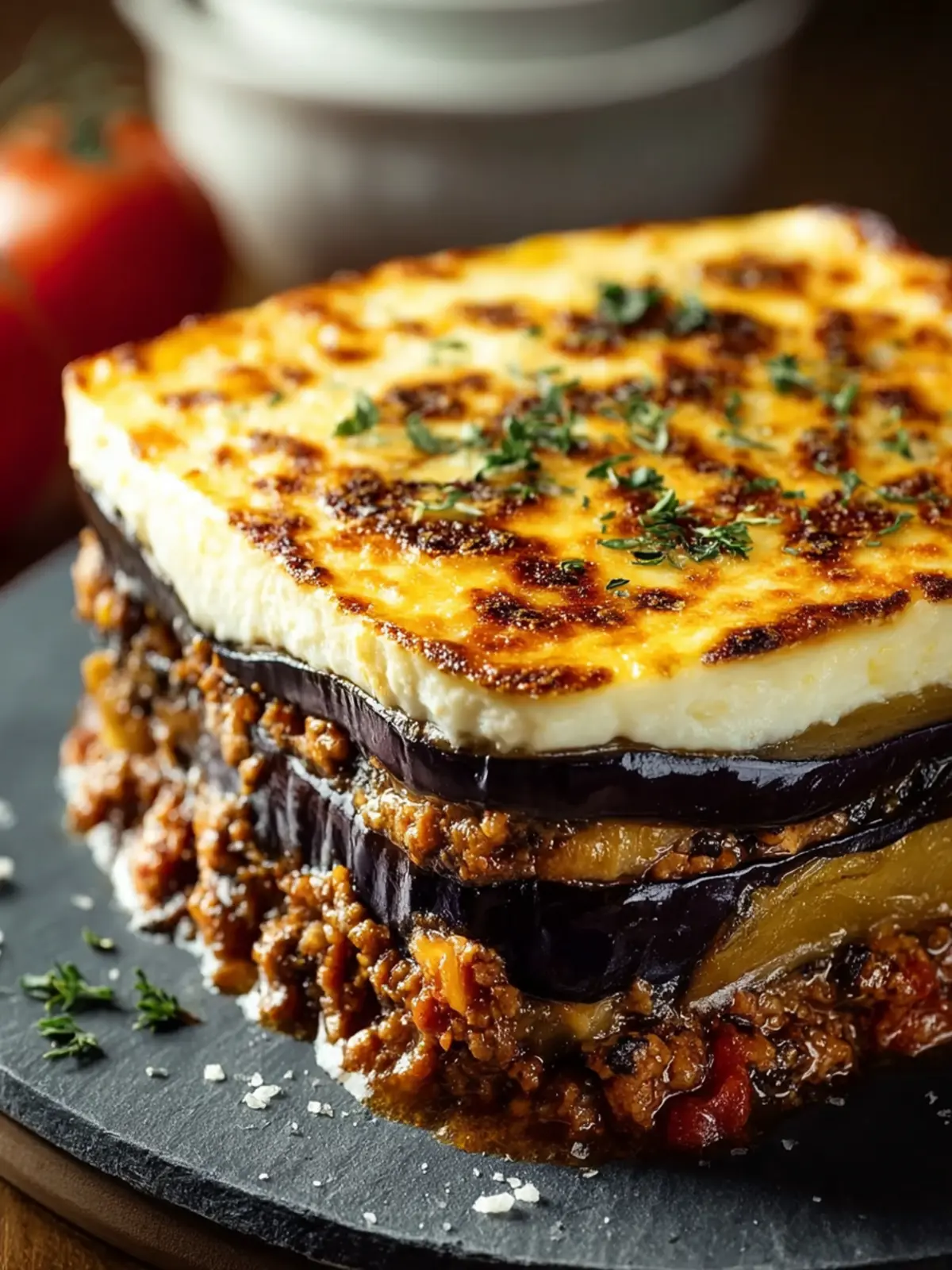 Greek Eggplant Moussaka First Image