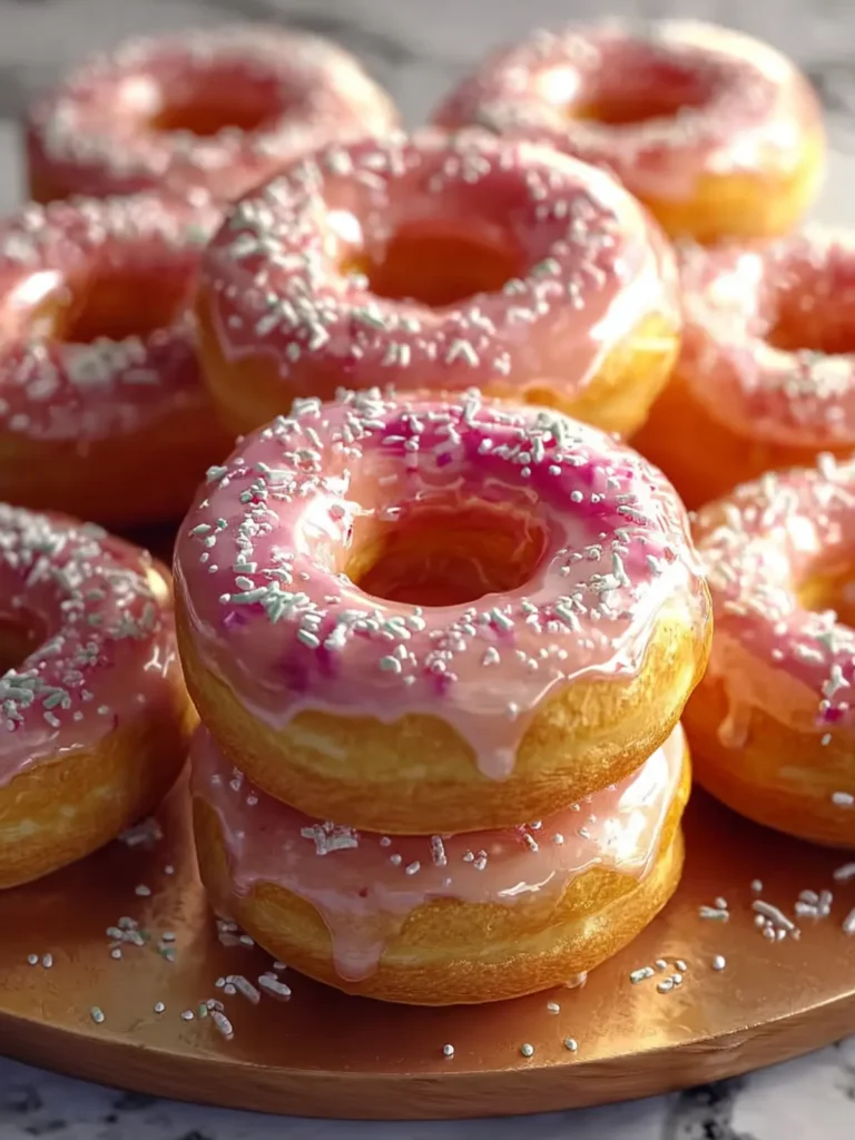 Homemade Glazed Doughnuts First Image