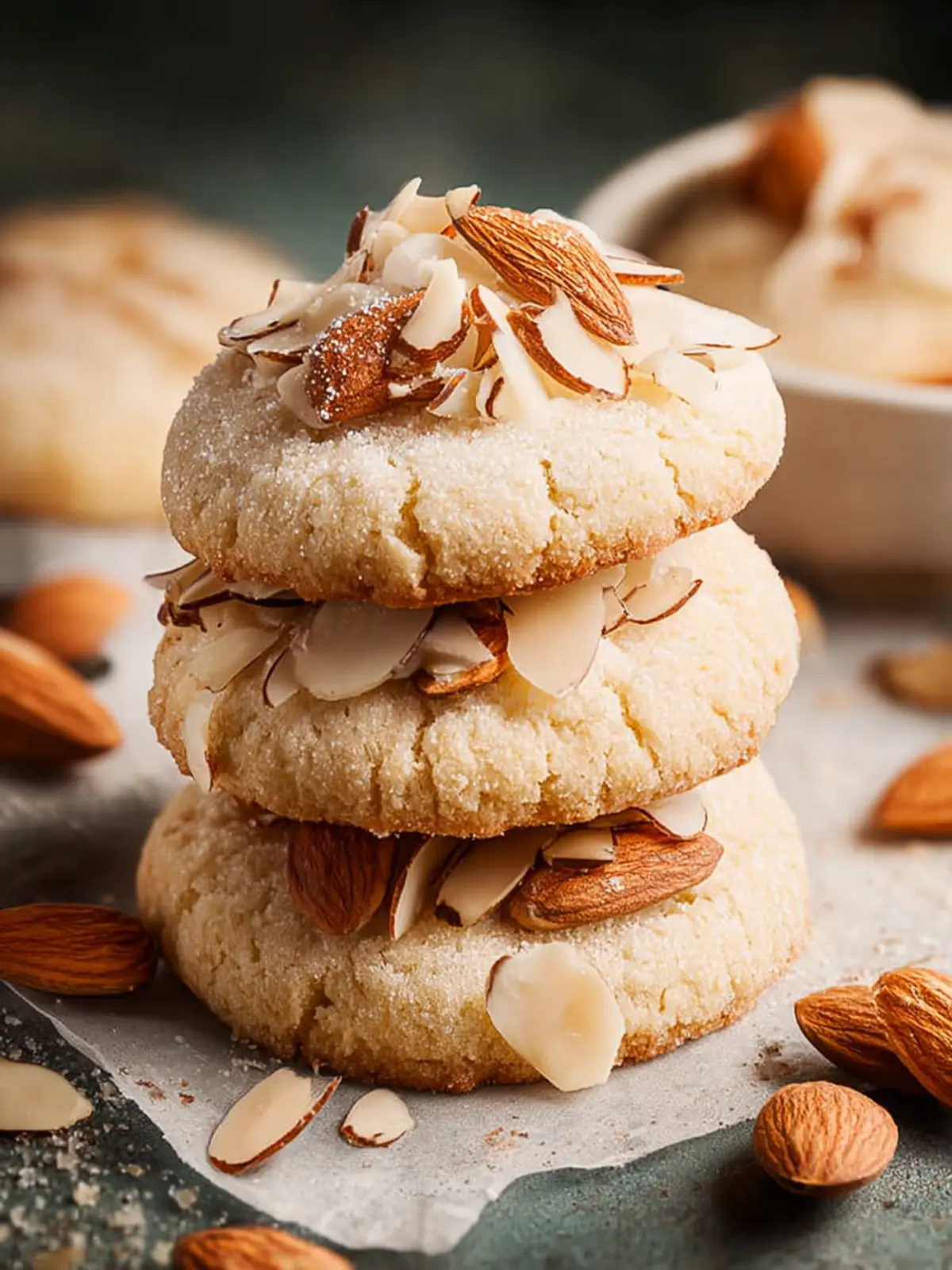 Almond Cookies First Image