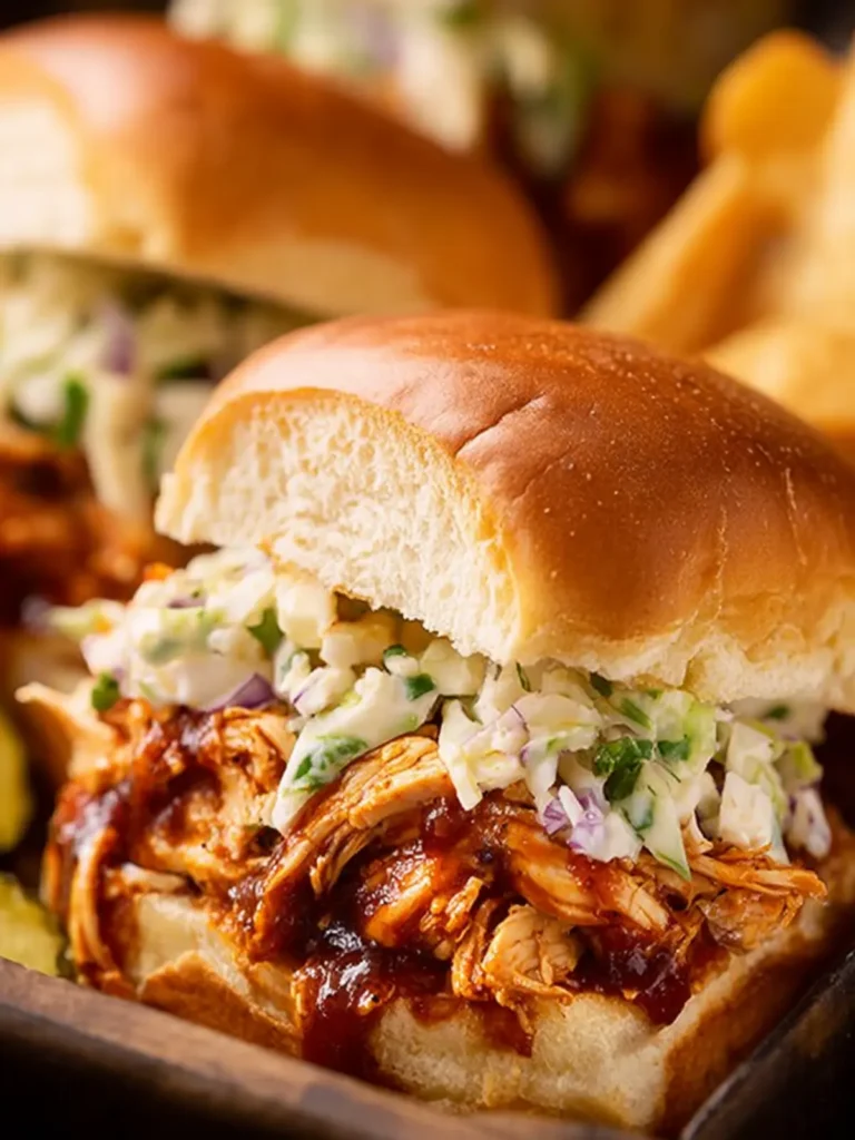 BBQ Chicken Sliders First Image