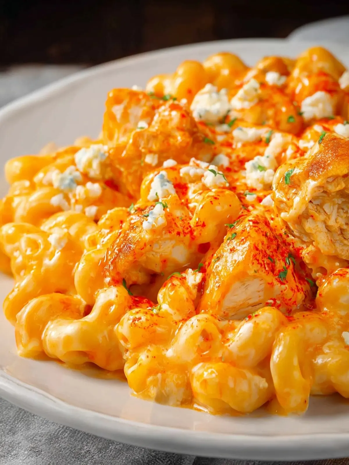 Buffalo Chicken Mac and Cheese First Image