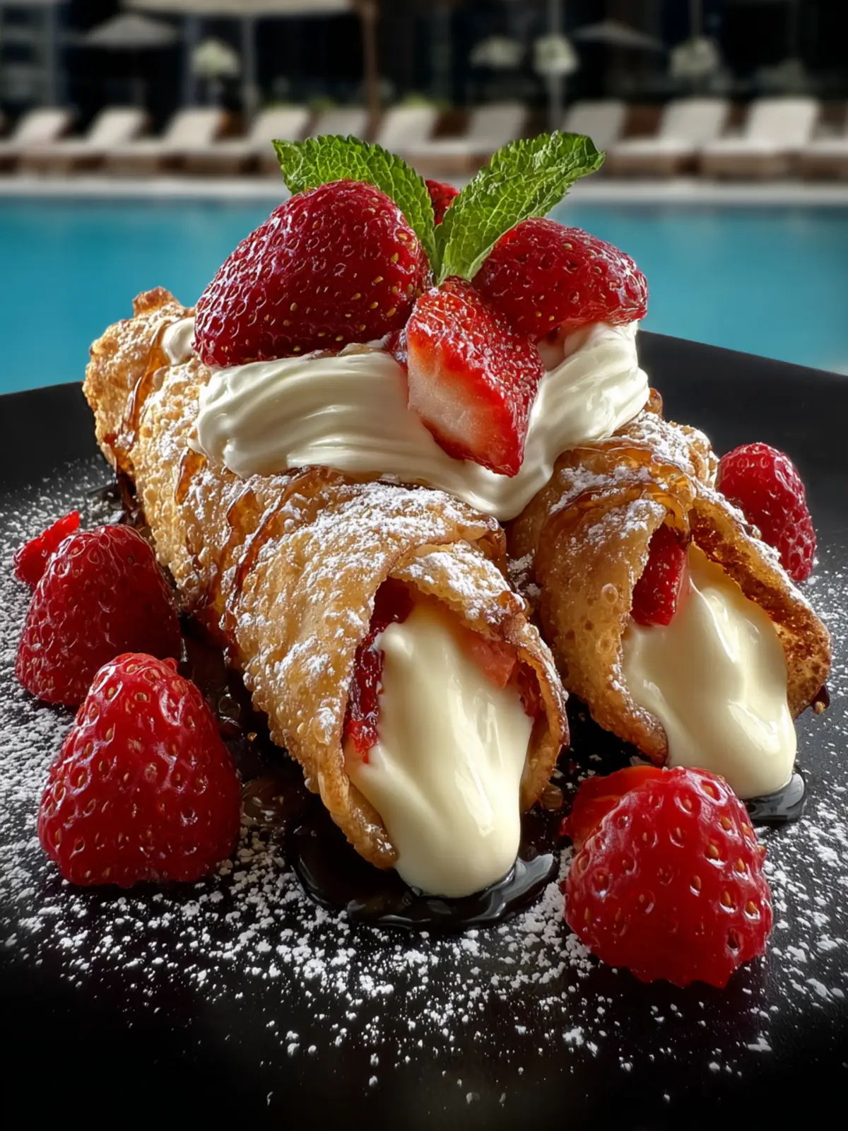 Cheesecake Egg Rolls Dessert First Image