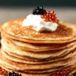 Easy Blini Recipe (Russian Pancake) First Image
