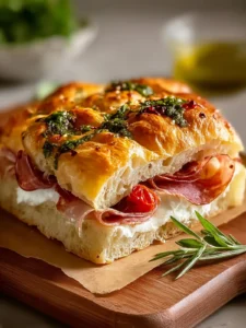 Heavenly Italian Focaccia Delight First Image