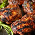 Sweet N Spicy Grilled Chicken Thighs First Image