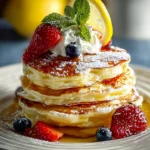 Zesty Lemon Ricotta Dream Pancakes First Image